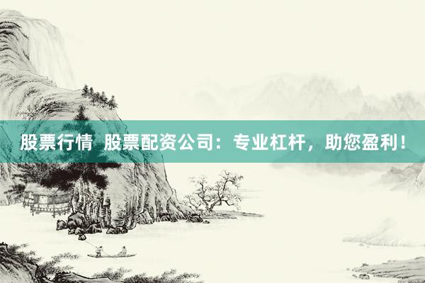 股票行情  股票配资公司：专业杠杆，助您盈利！